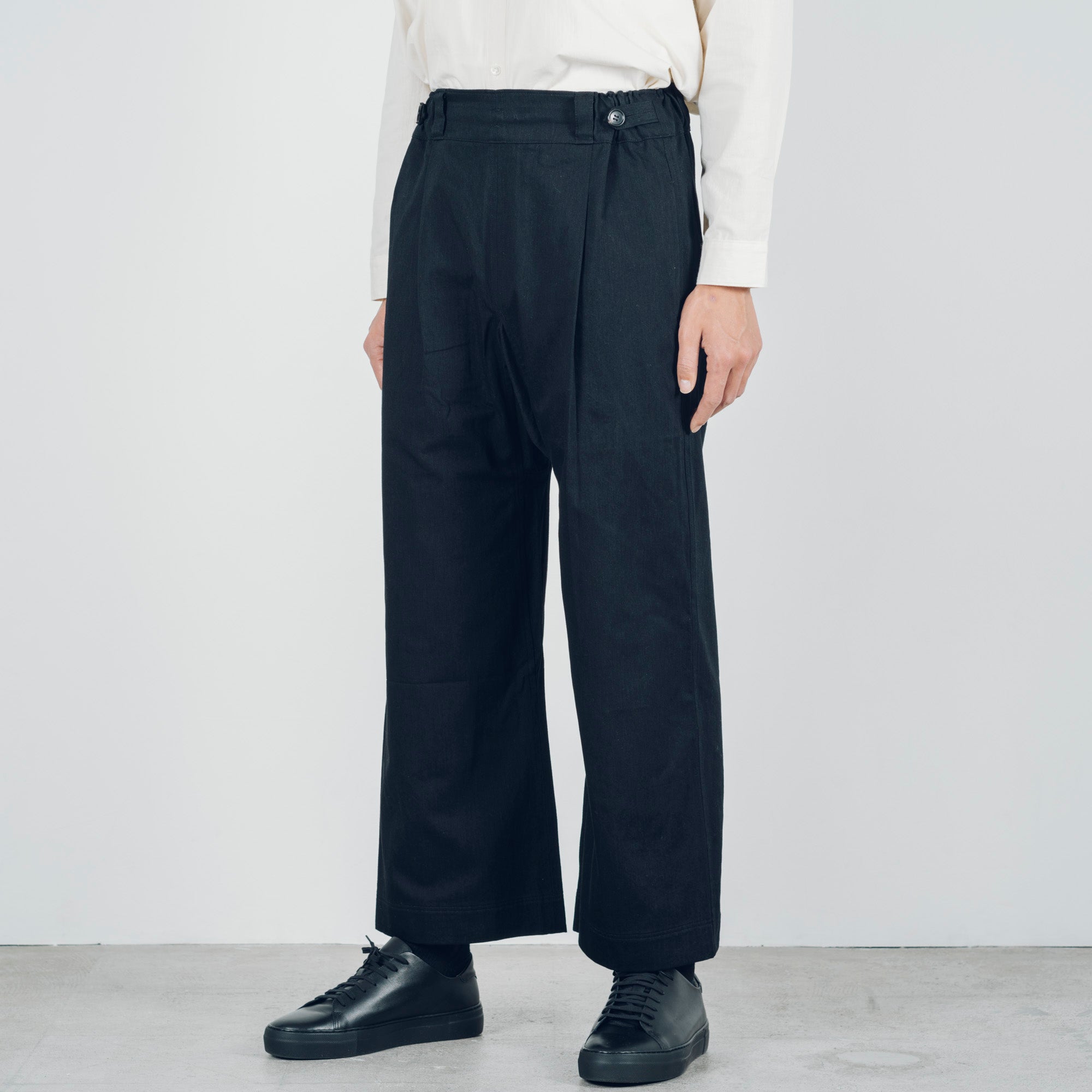 [Hakama] Organic cotton / Black