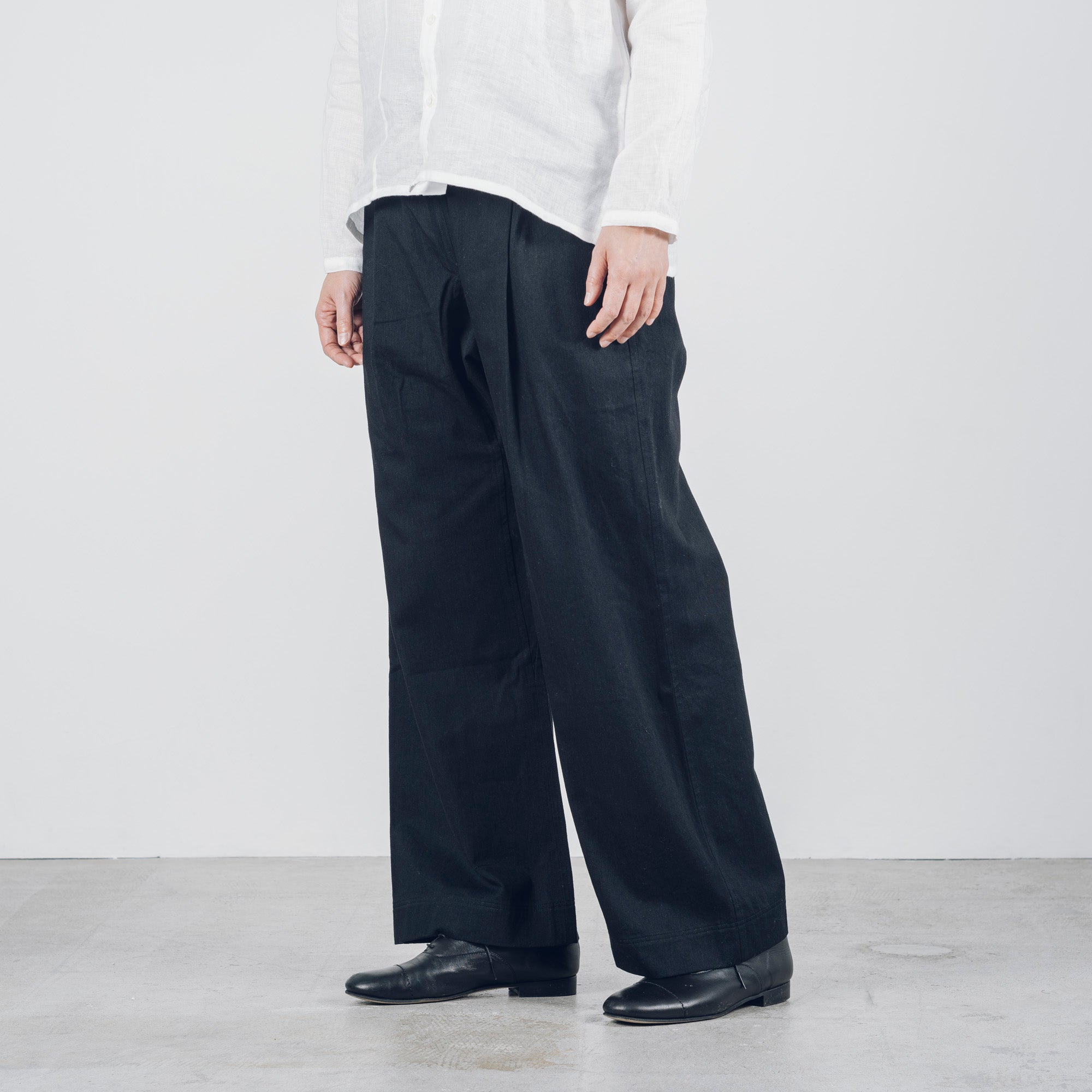 [Hakama] Organic cotton / Black