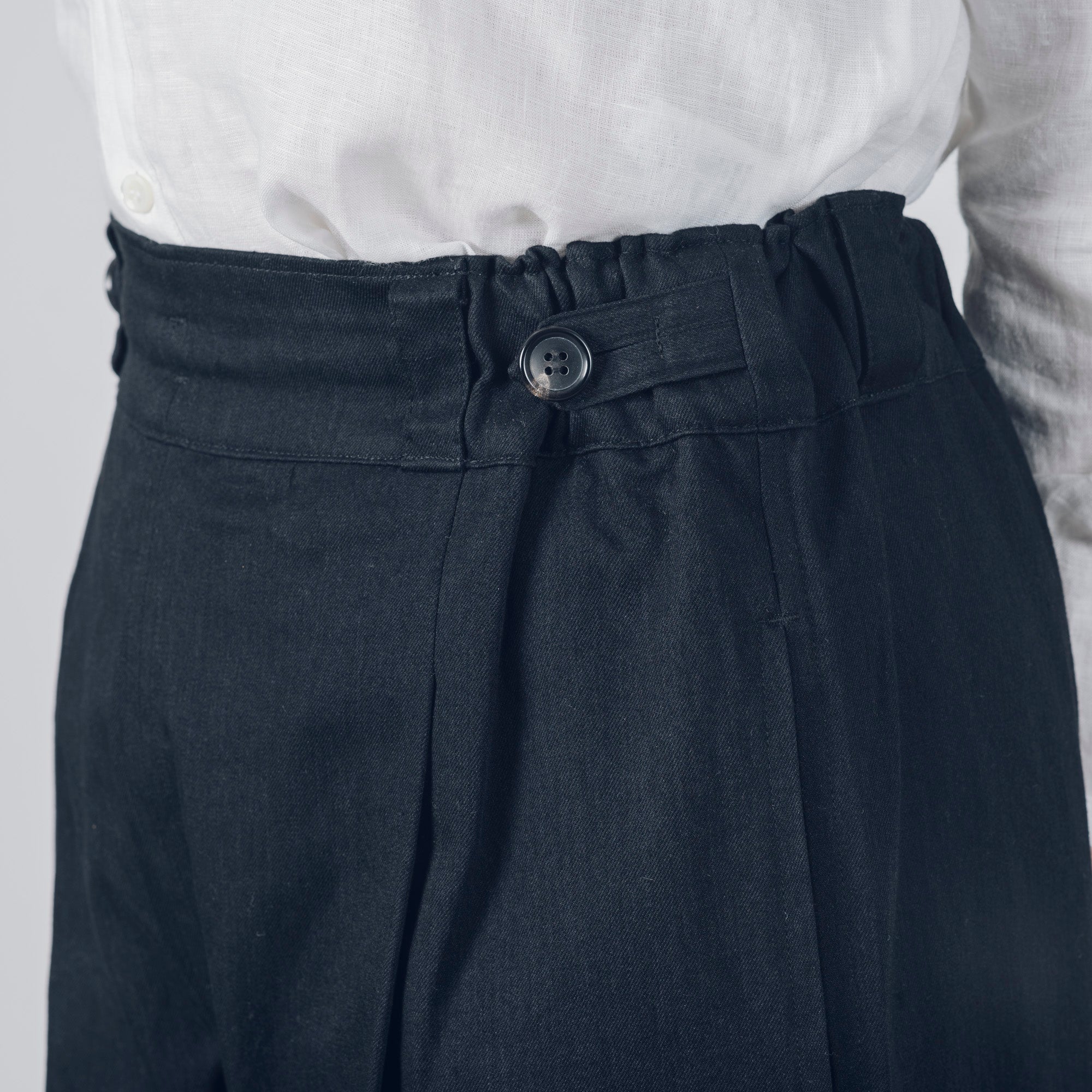 [Hakama] Organic cotton / Black