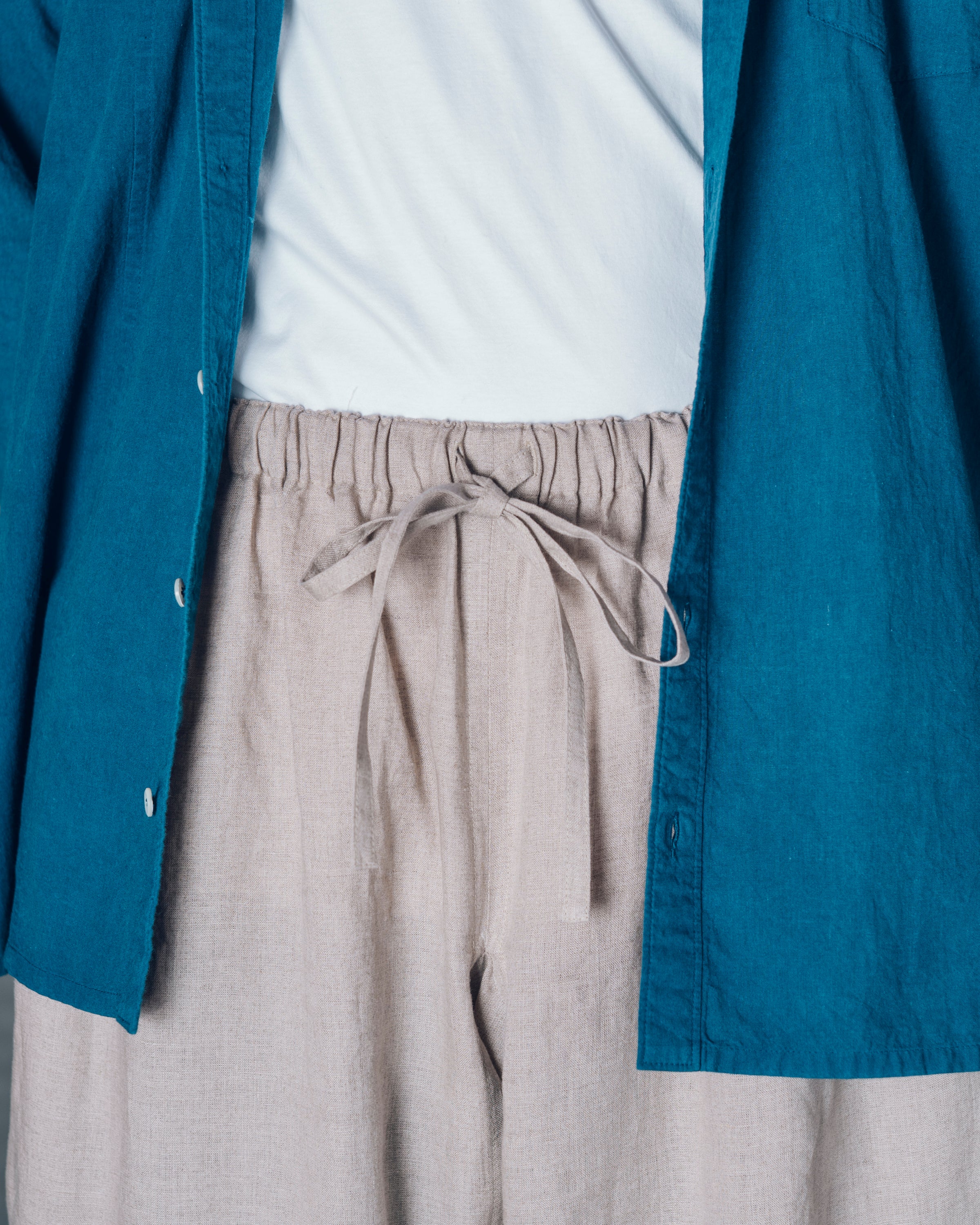 ［かるさんワイド］リネン/生成