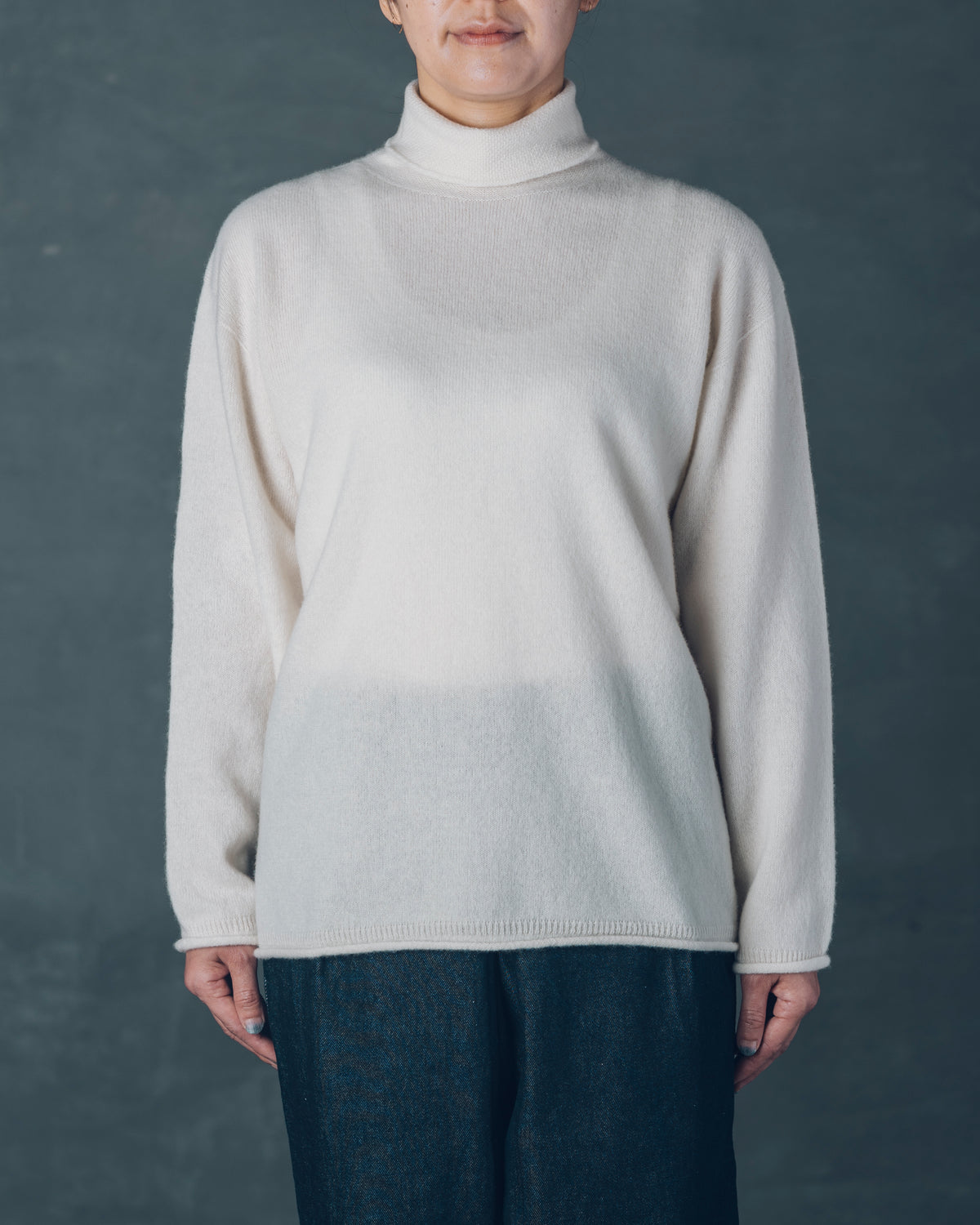 [Crewneck Sweater] Merino Wool / Tasmania Brown Size 1