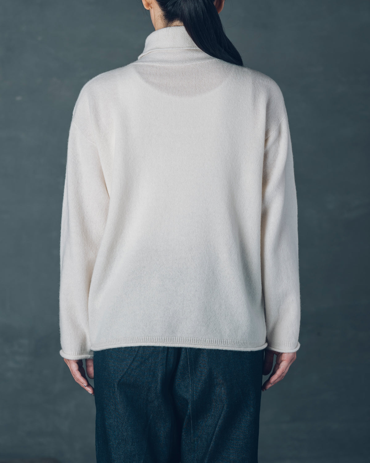 [Crewneck Sweater] Merino Wool / Tasmania Brown Size 1