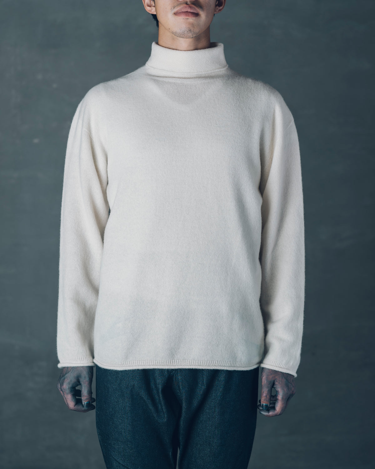 [Crewneck Sweater] Merino Wool / Tasmania Brown Size 1