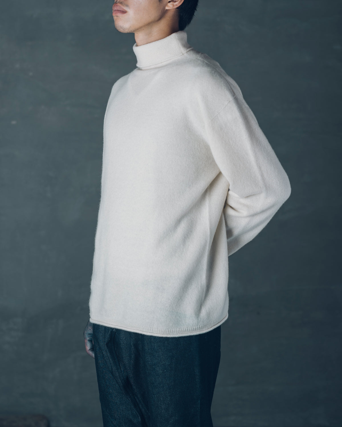 [Crewneck Sweater] Merino Wool / Tasmania Brown Size 1