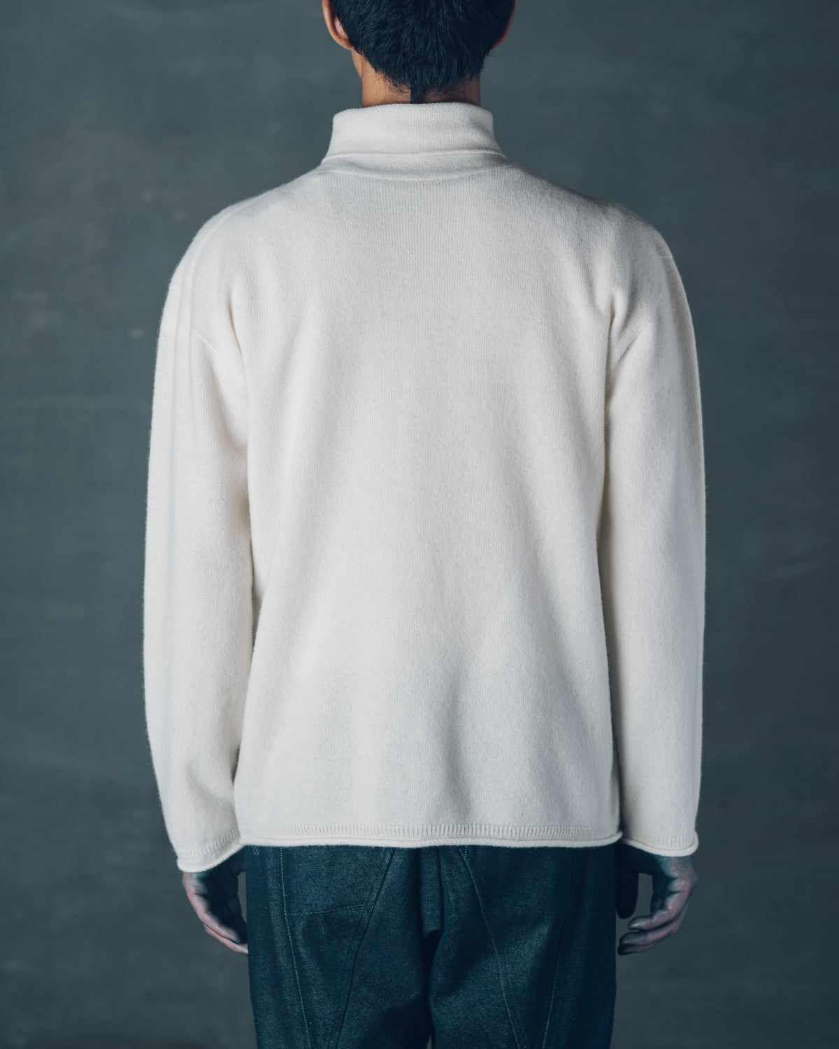 [Crewneck Sweater] Merino Wool / Tasmania Brown Size 1