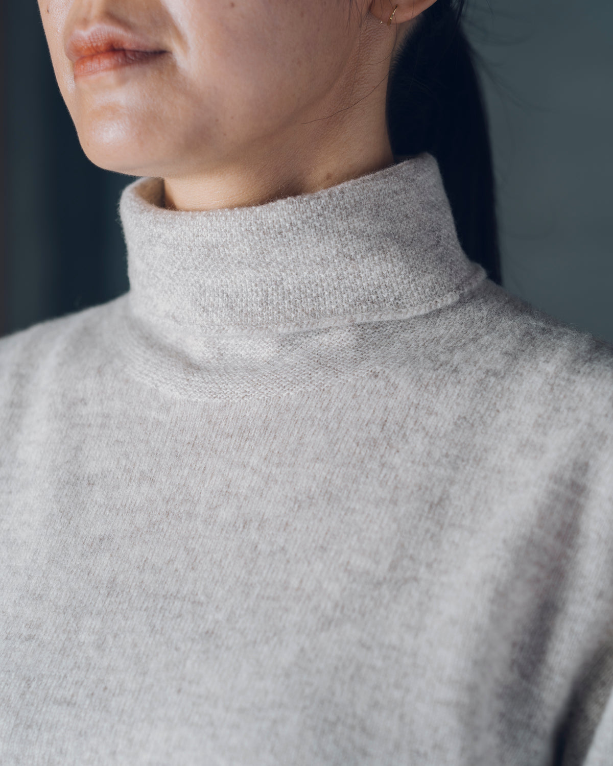 [Crewneck Sweater] Merino Wool / Tasmania Brown Size 1