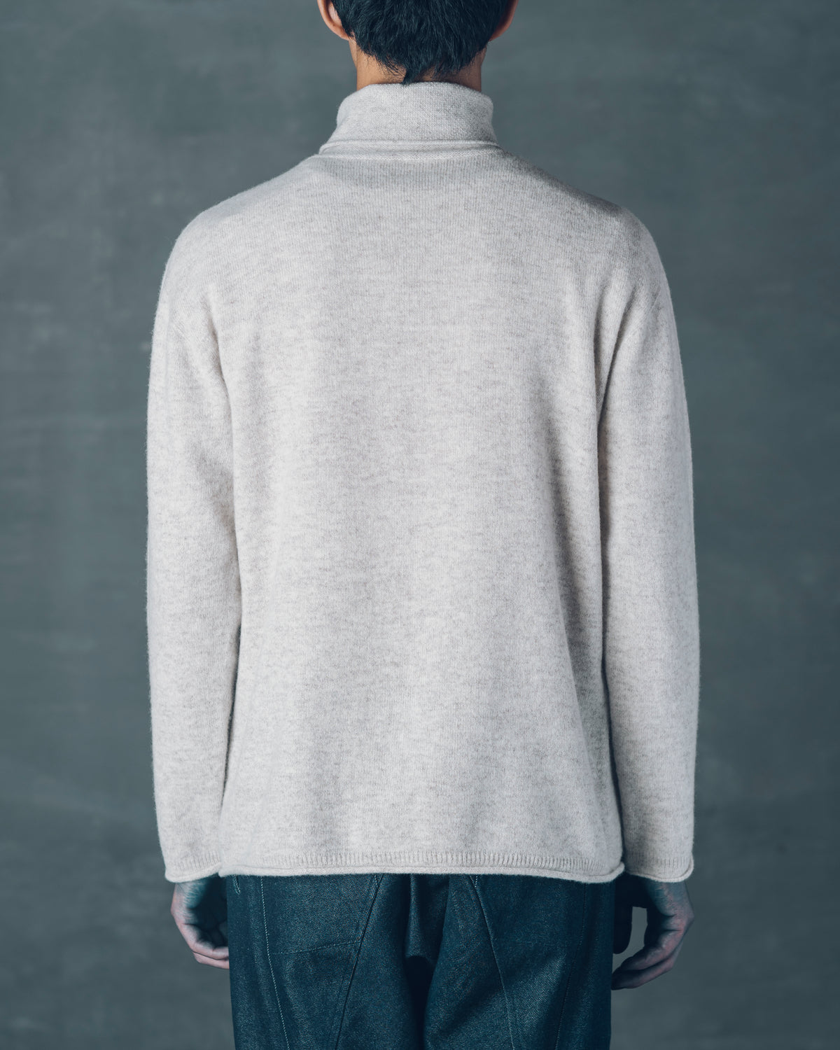 [Crewneck Sweater] Merino Wool / Tasmania Brown Size 1