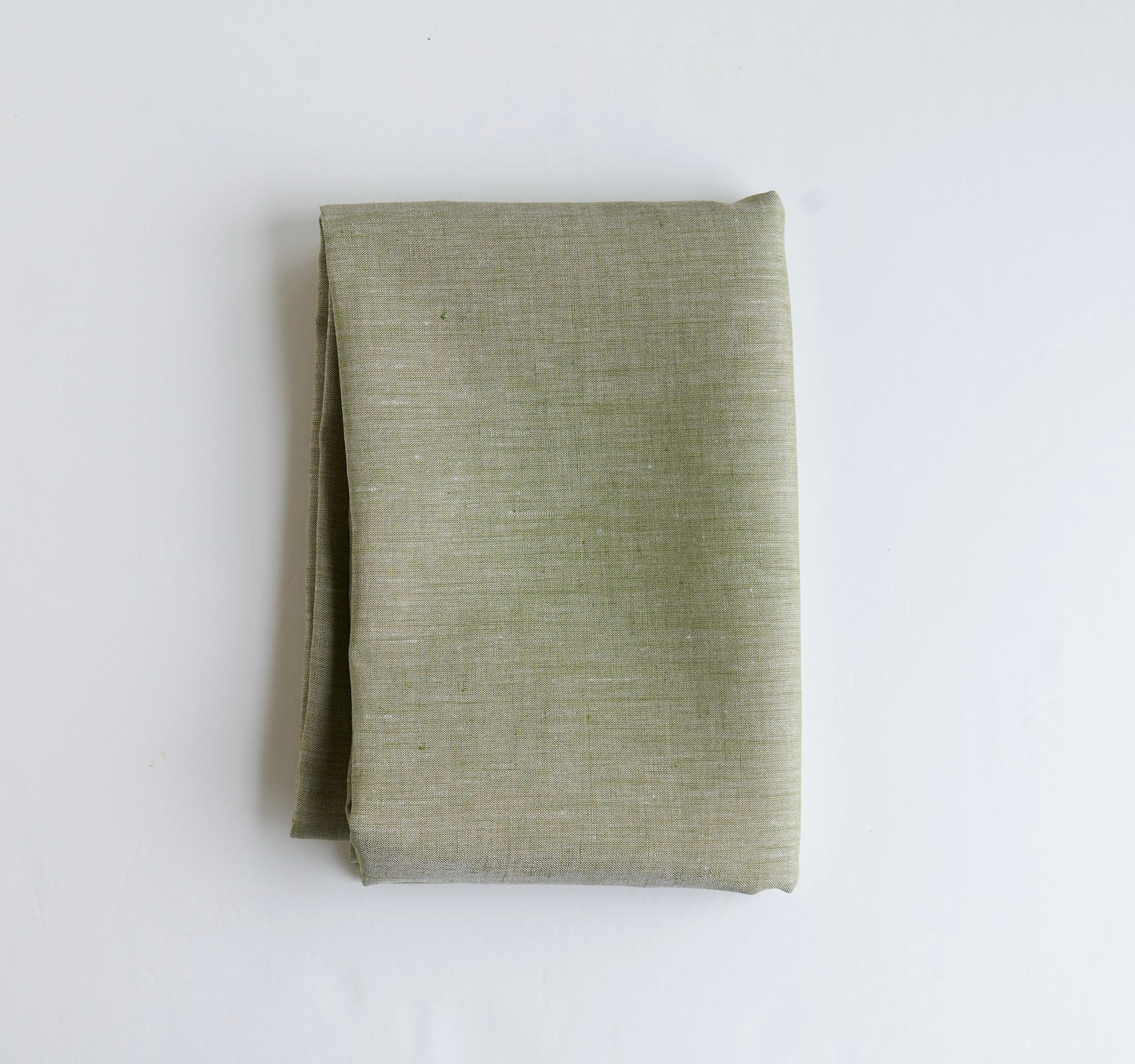 [Shirt/Bottom Fabric] Linen Rescue / Green