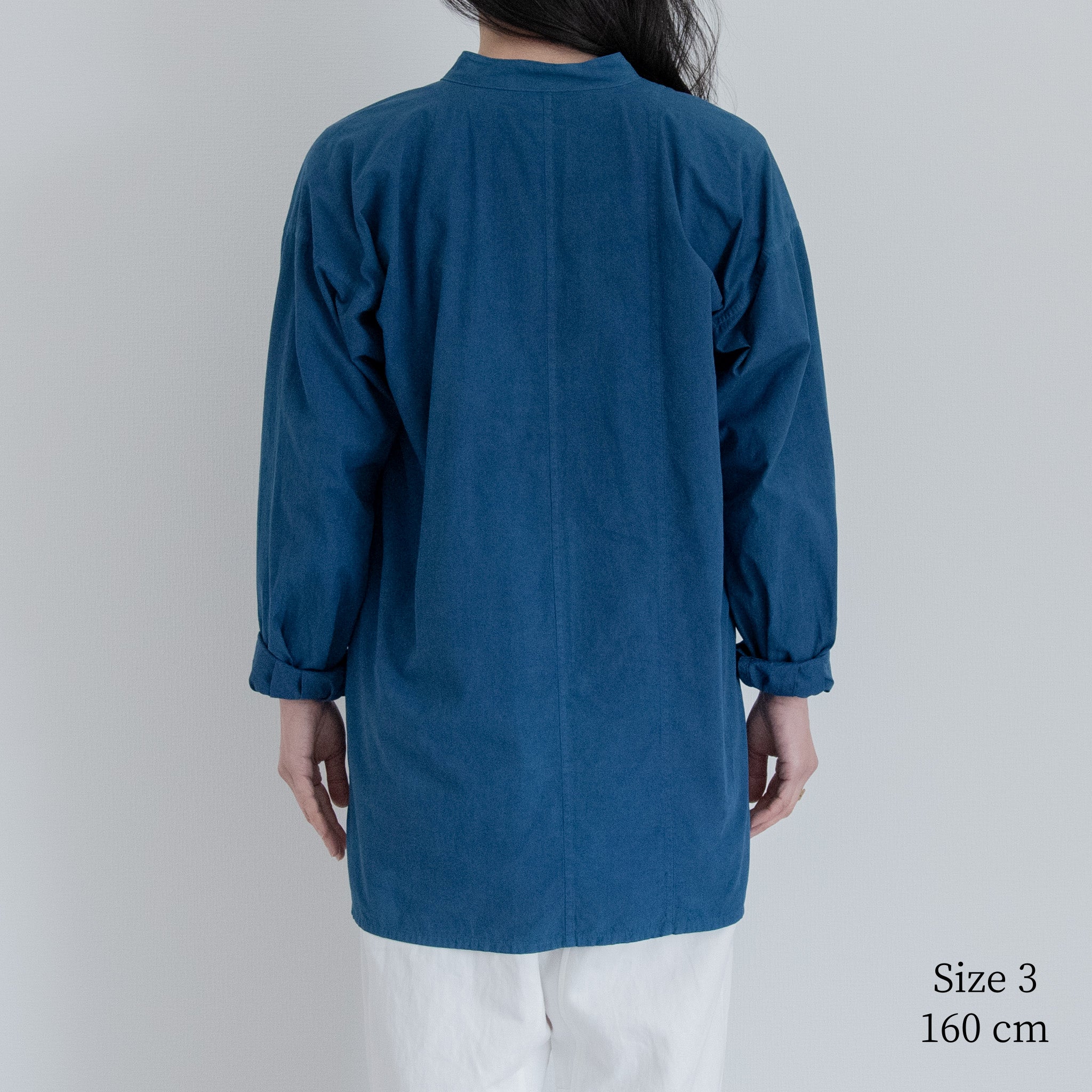 [Echizen Shirt] Organic cotton/Indigo blue