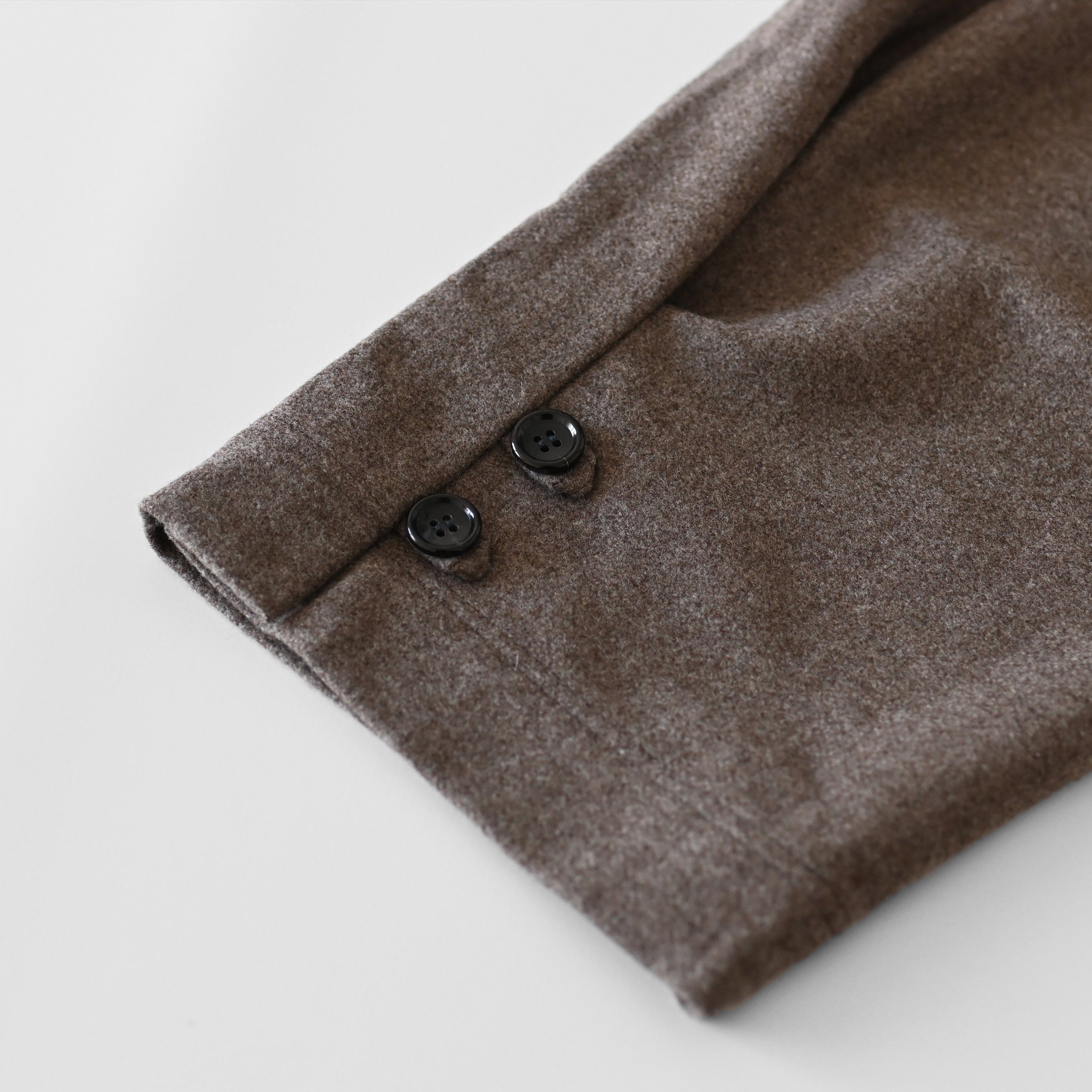 [Hakama] Wool (Black Merino)/Brown [Jodhpurs]