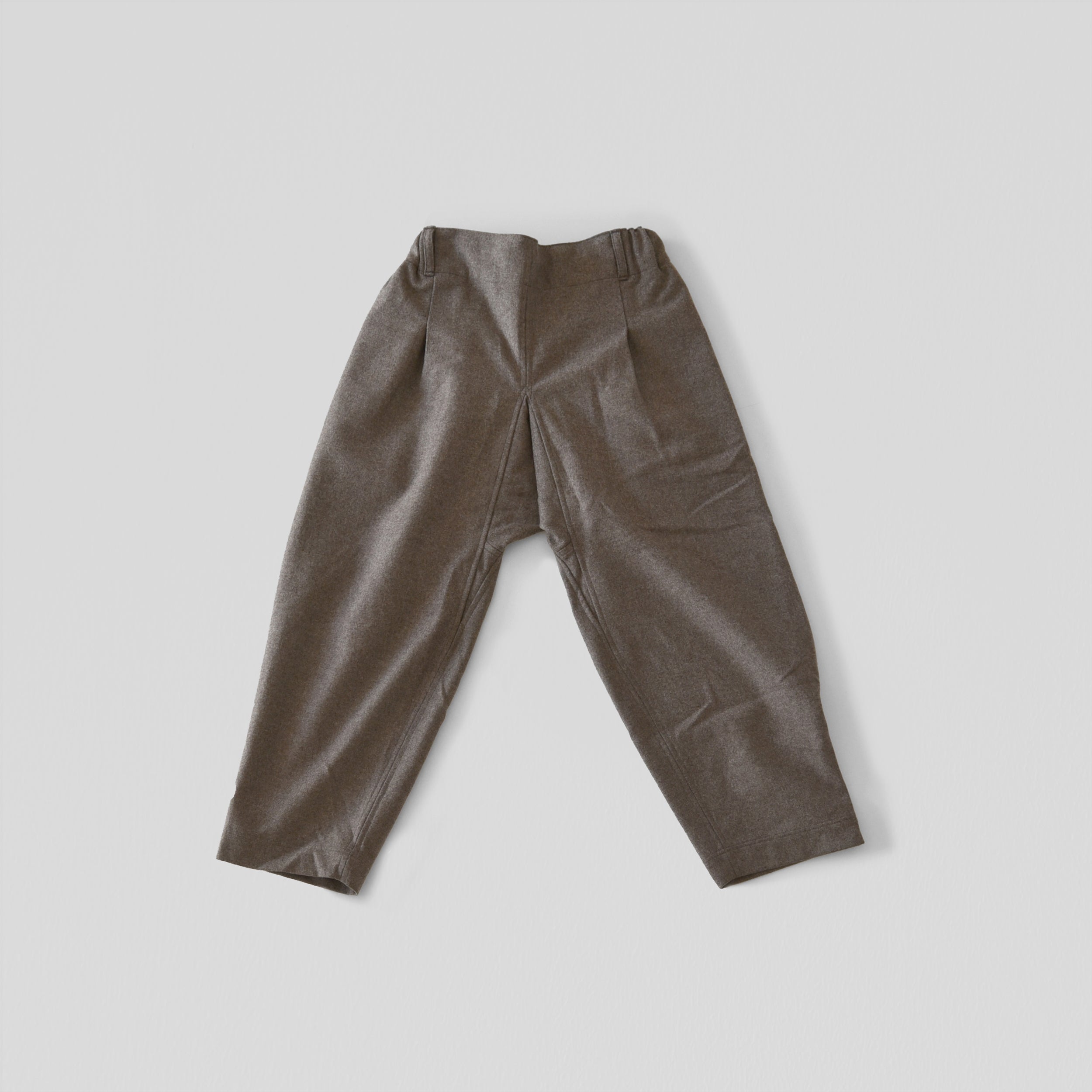 [Hakama] Wool (Black Merino)/Brown [Jodhpurs]