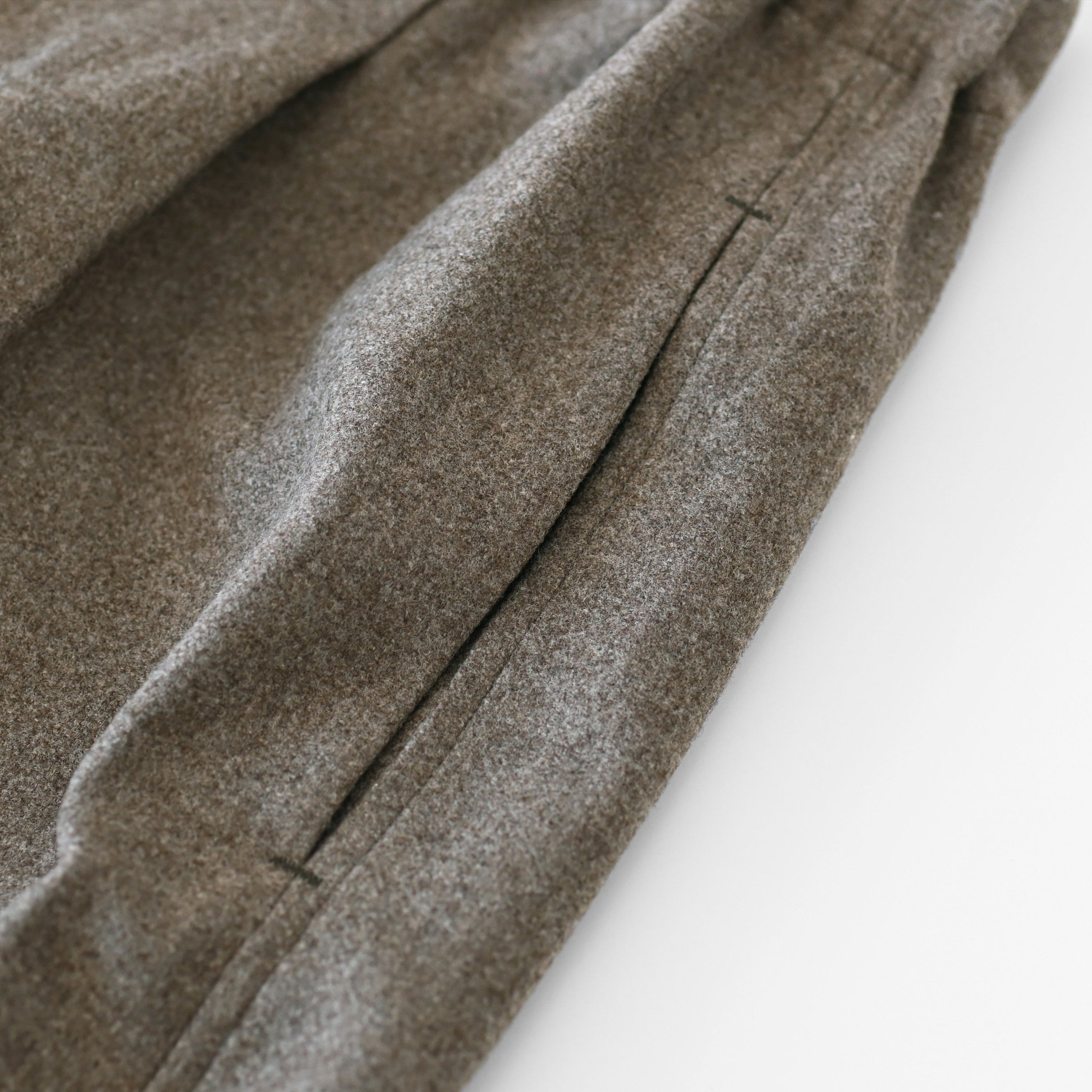 [Hakama] Wool (Black Merino)/Brown [Jodhpurs]