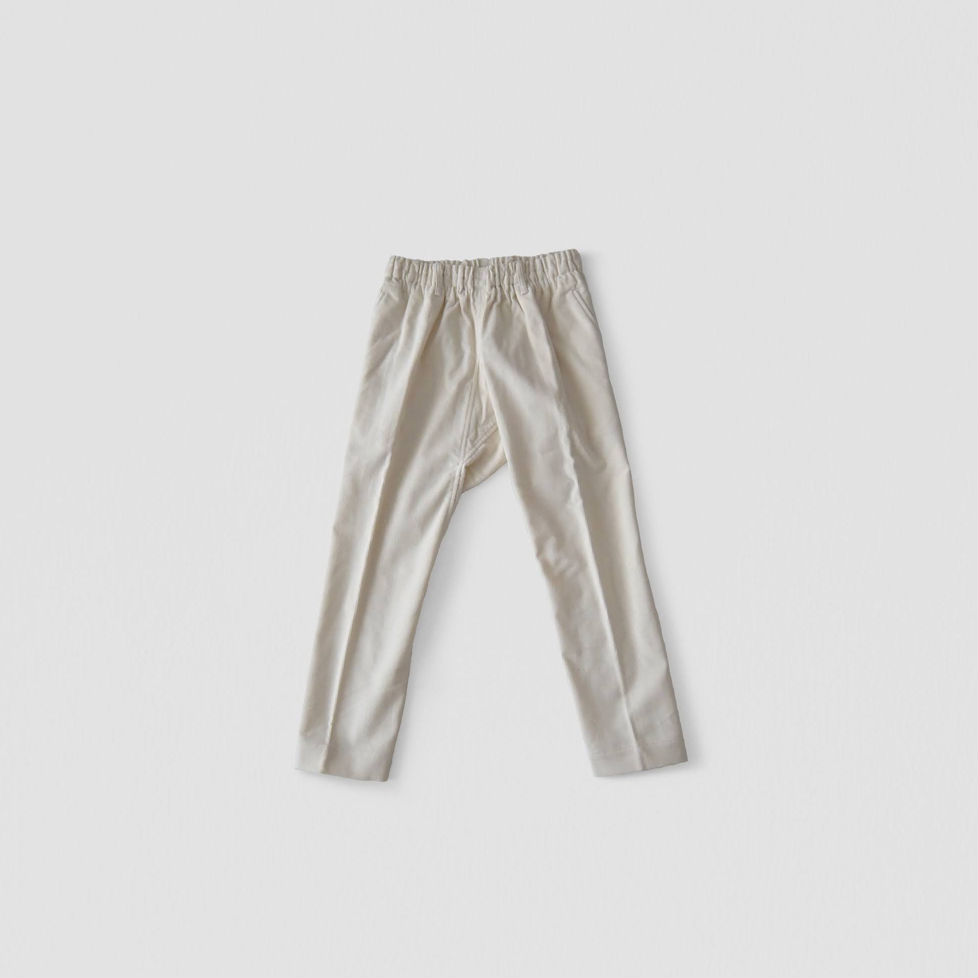 [Tatsuke] Organic cotton/corduroy/white