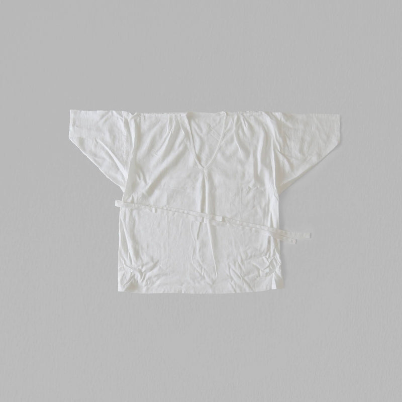 ［さっくりシャツ］リネン/ホワイト