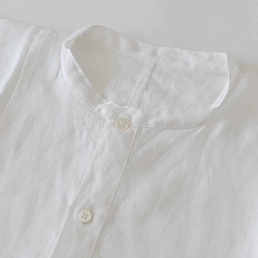 [Echizen Shirt] Linen/White