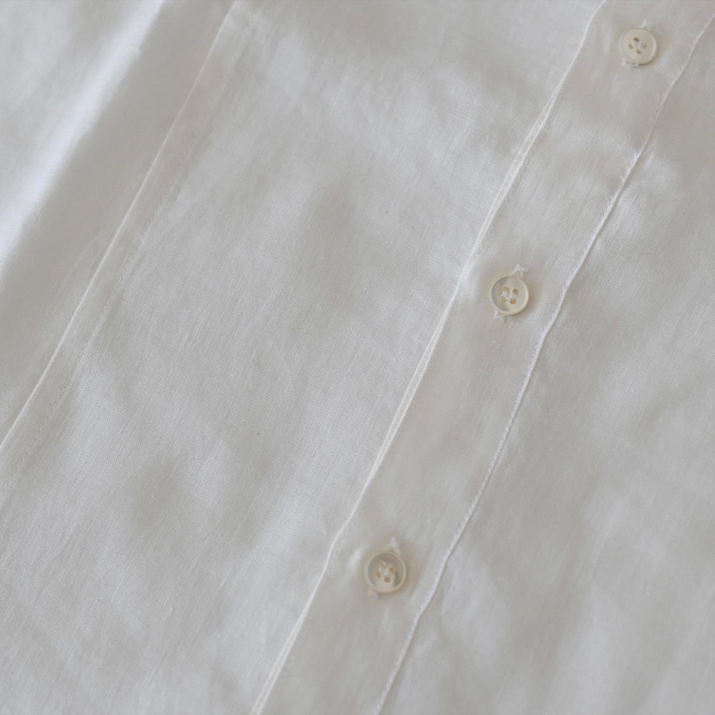 [Echizen Shirt] Linen/White