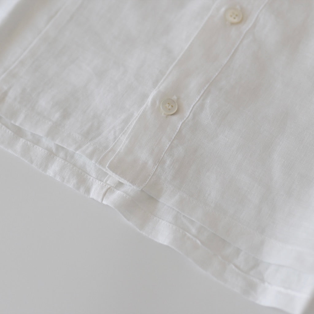 [Echizen Shirt] Linen/White