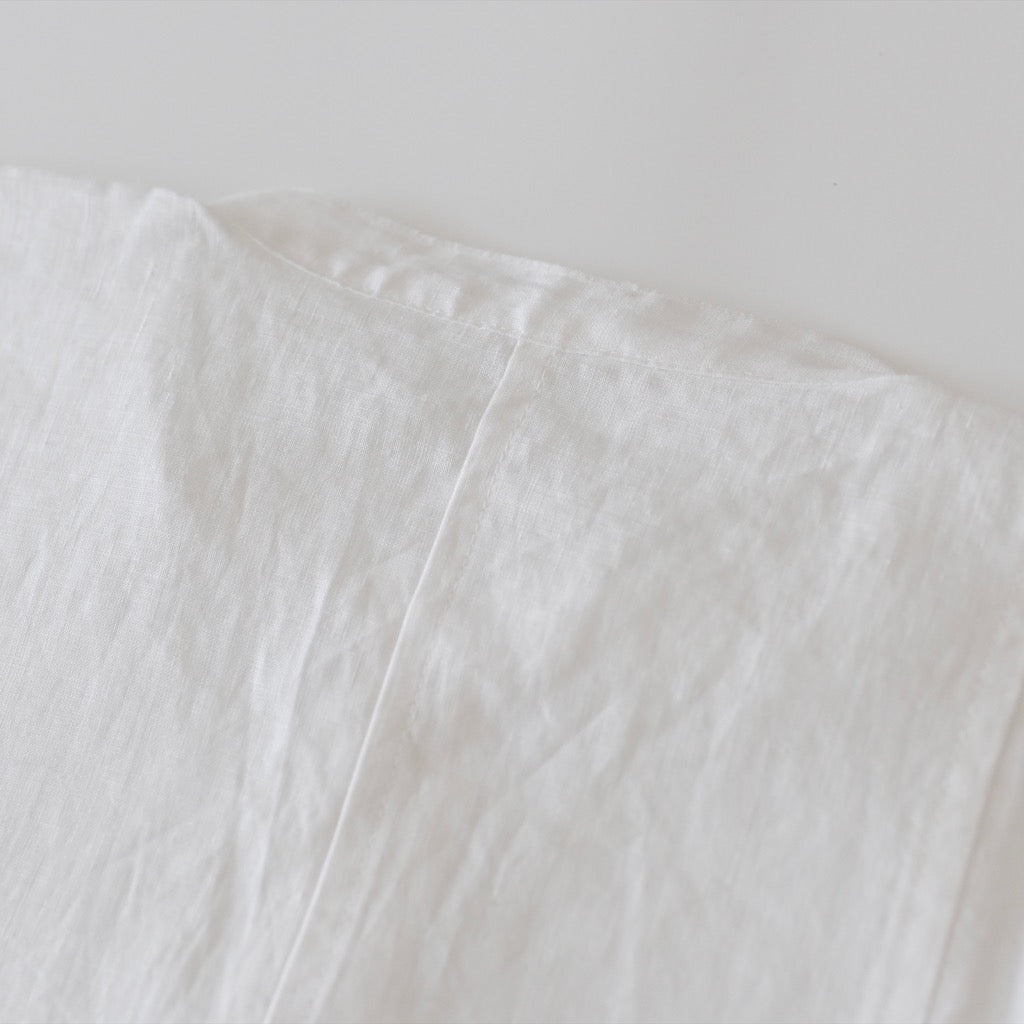[Echizen Shirt] Linen/White