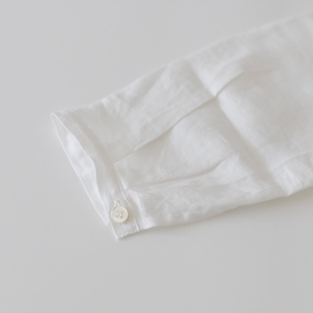 [Echizen Shirt] Linen/White