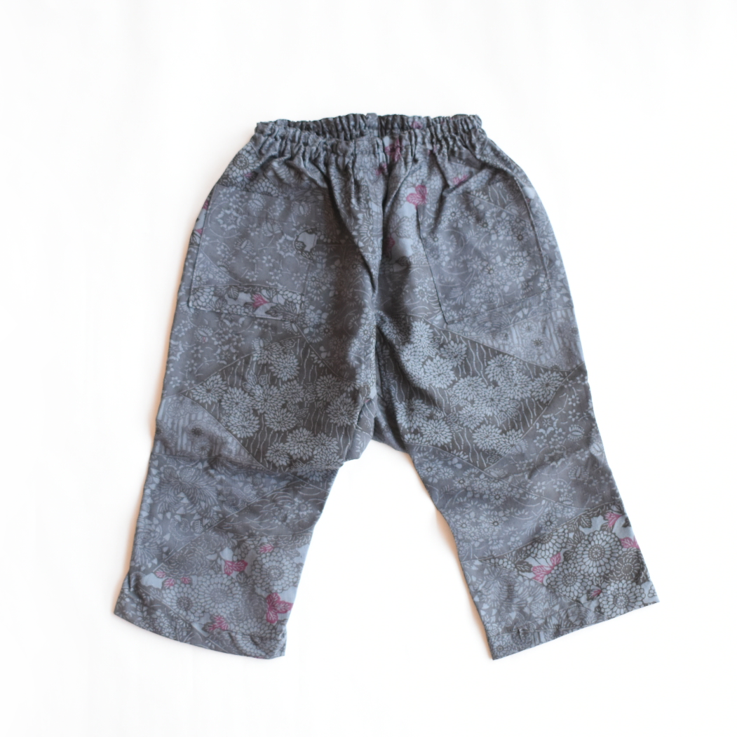 [Kids Tatsuke] Arabesque pattern/Dark gray