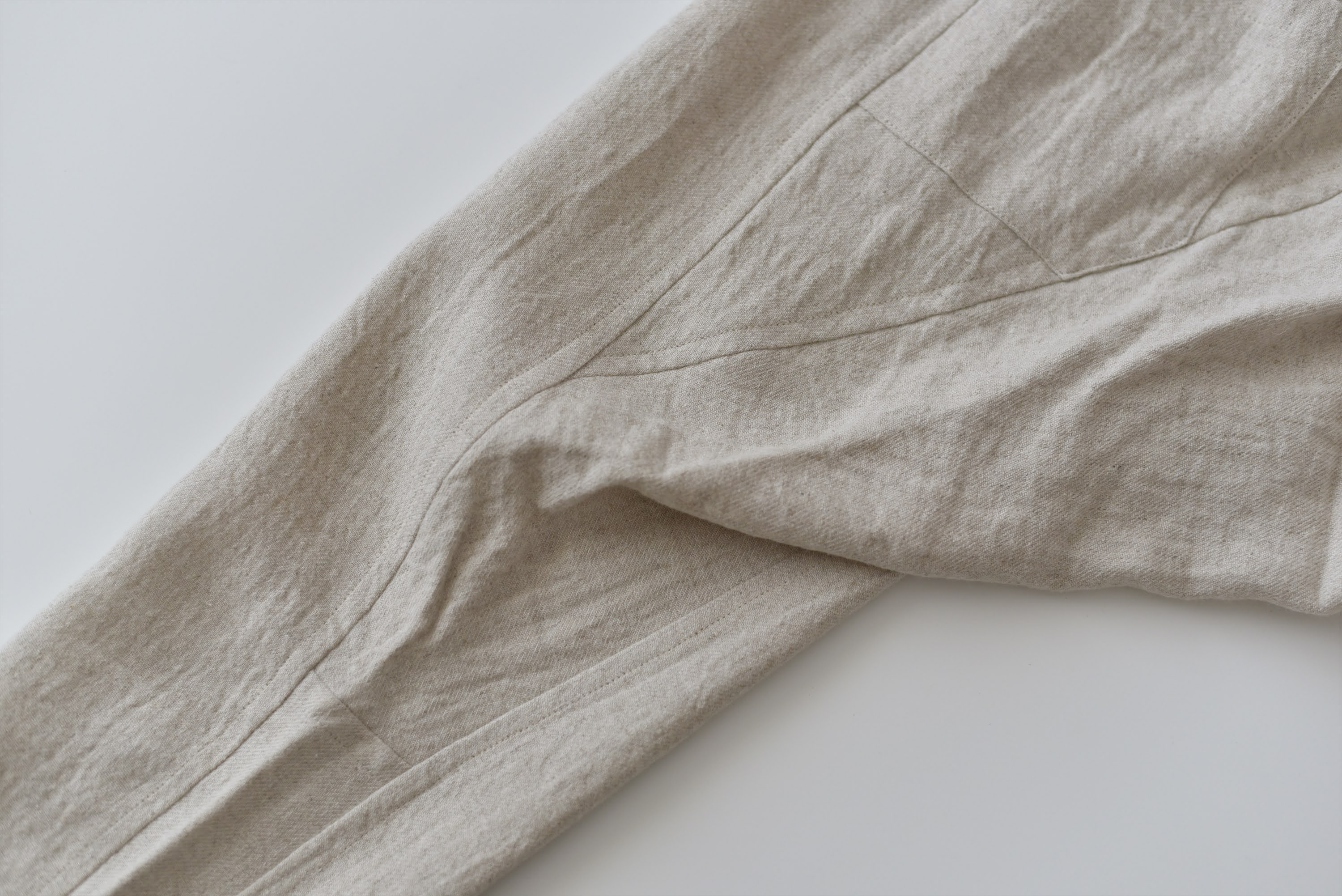 [Tatsuke] Wool linen/natural color