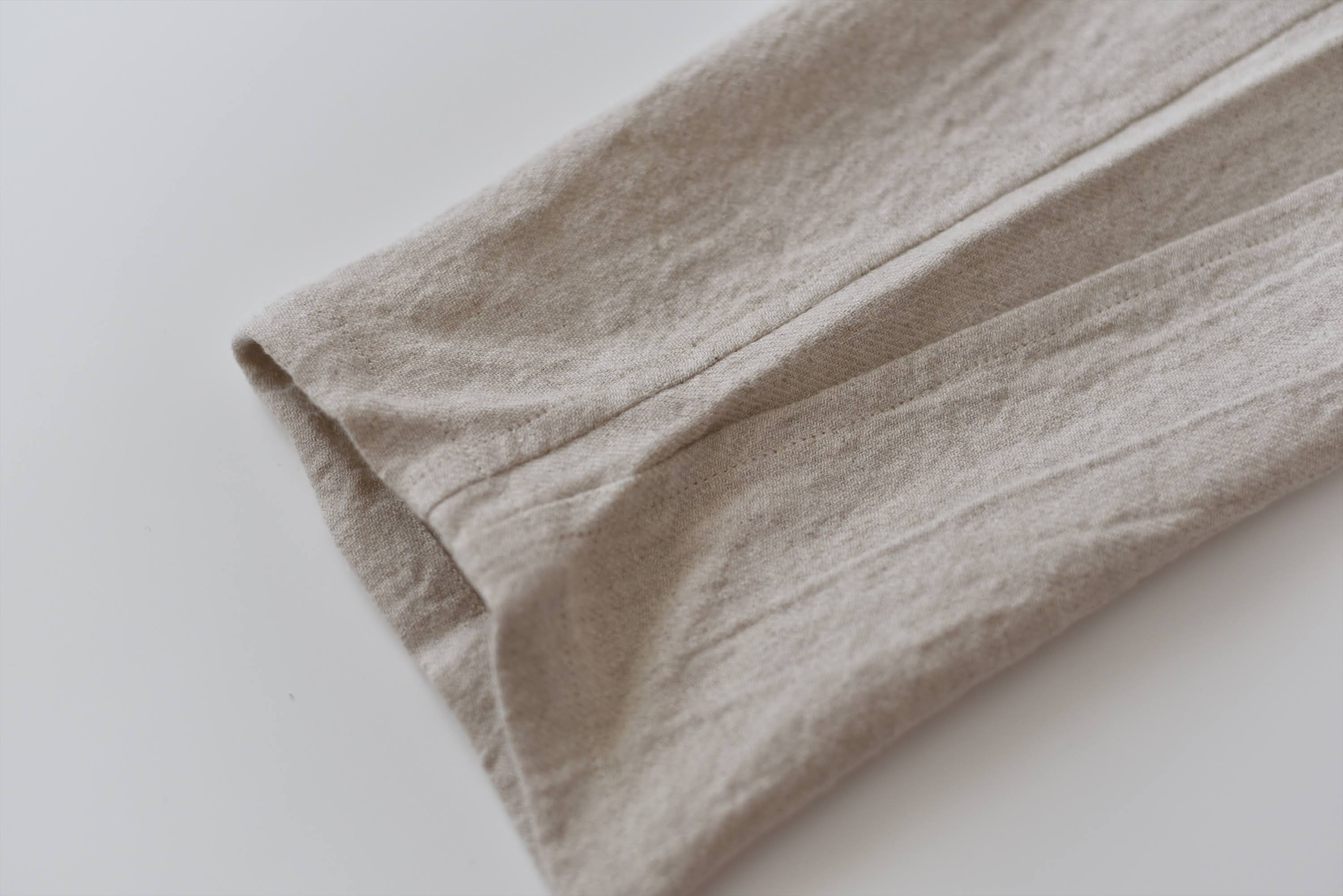 [Tatsuke] Wool linen/natural color