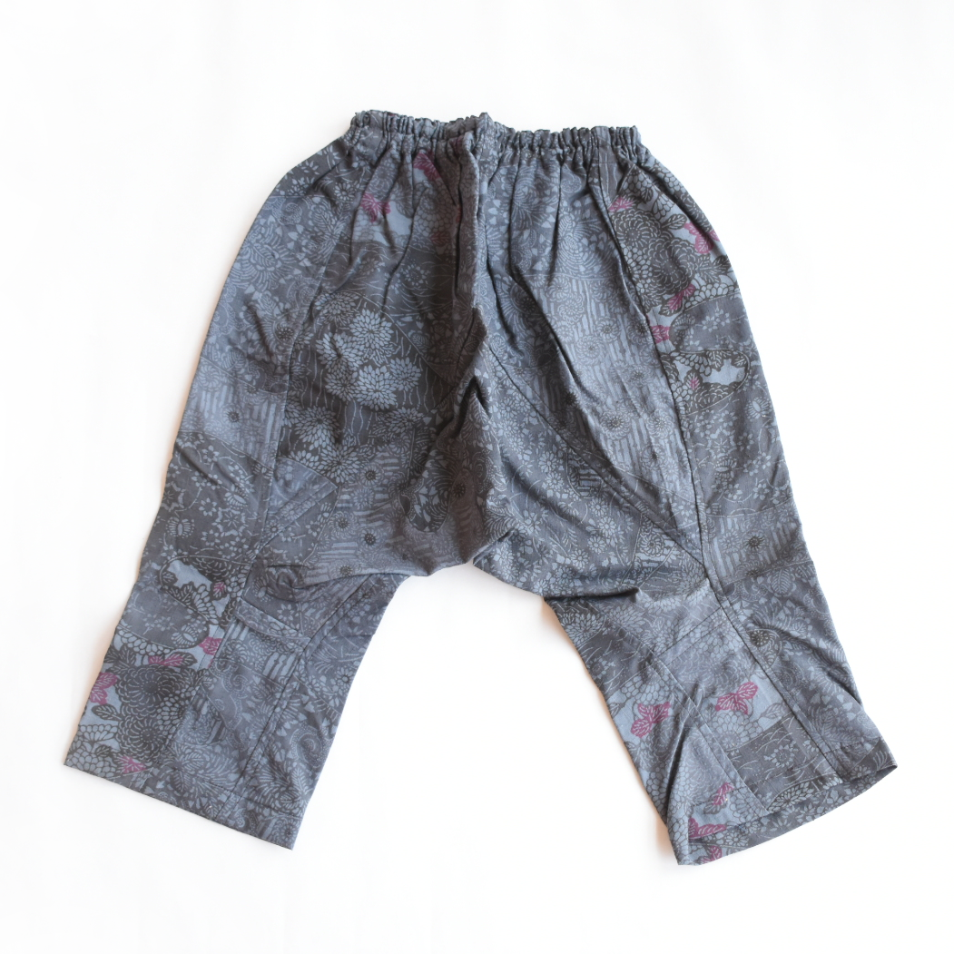 [Kids Tatsuke] Arabesque pattern/Dark gray