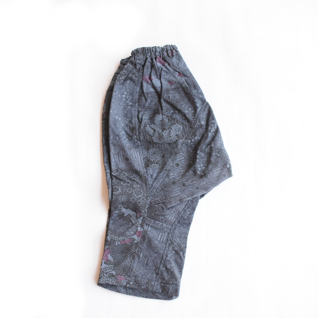 [Kids Tatsuke] Arabesque pattern/Dark gray