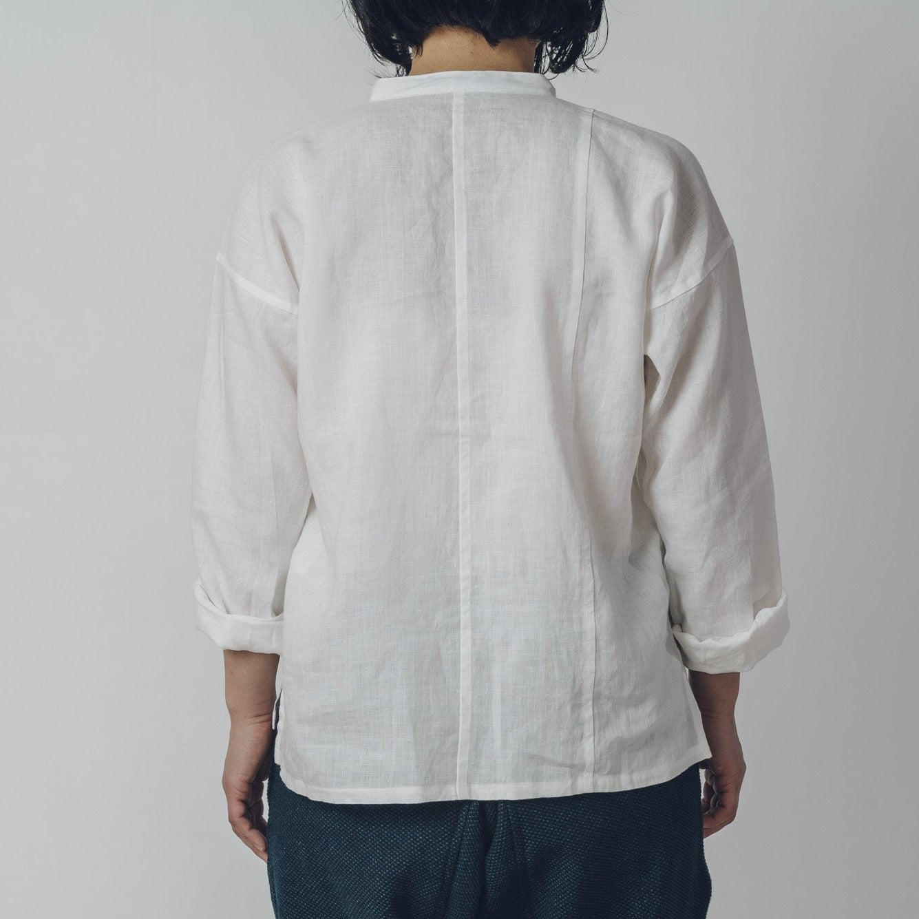 [Echizen Shirt] Linen/White