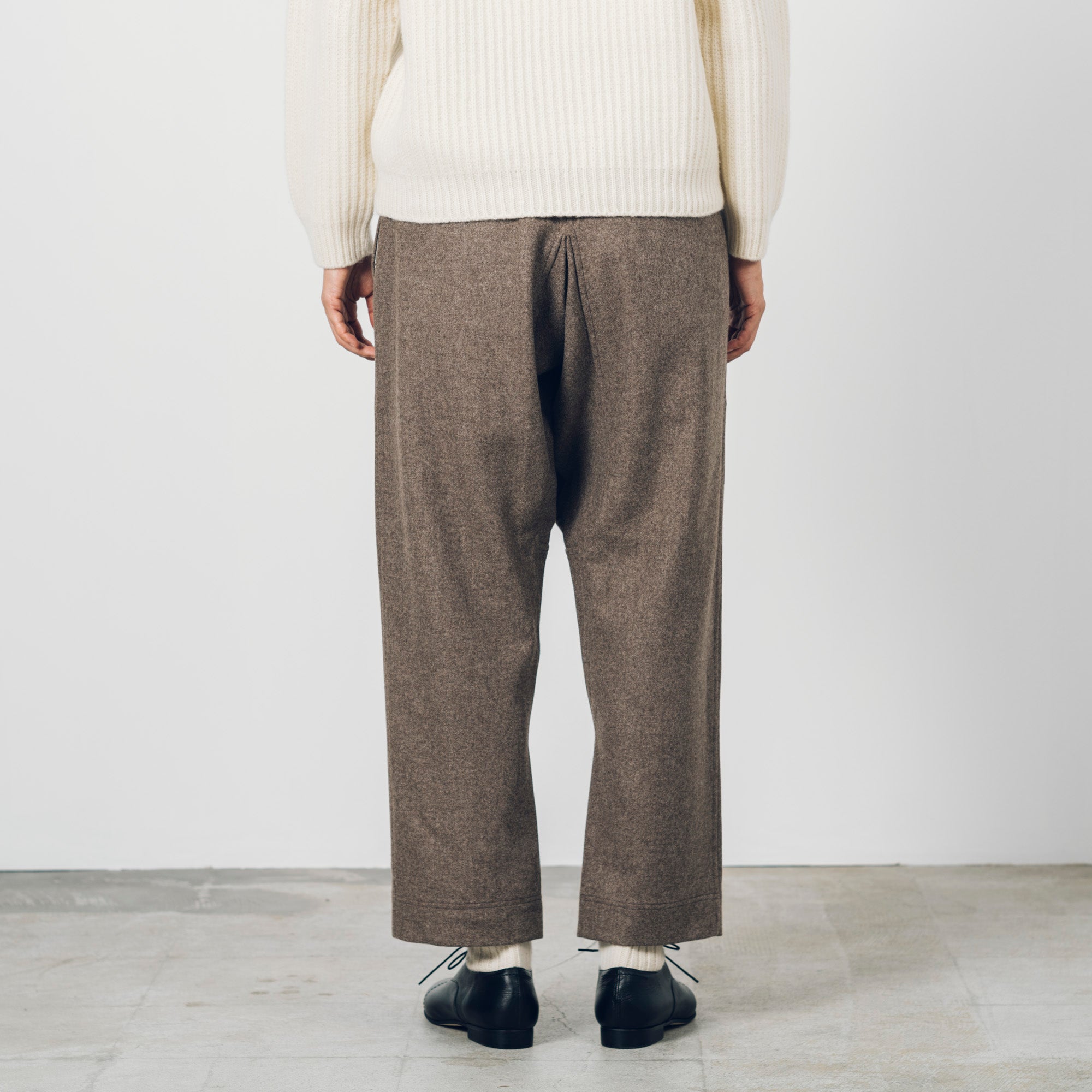 [Karusan] Wool (Black Merino) / Brown