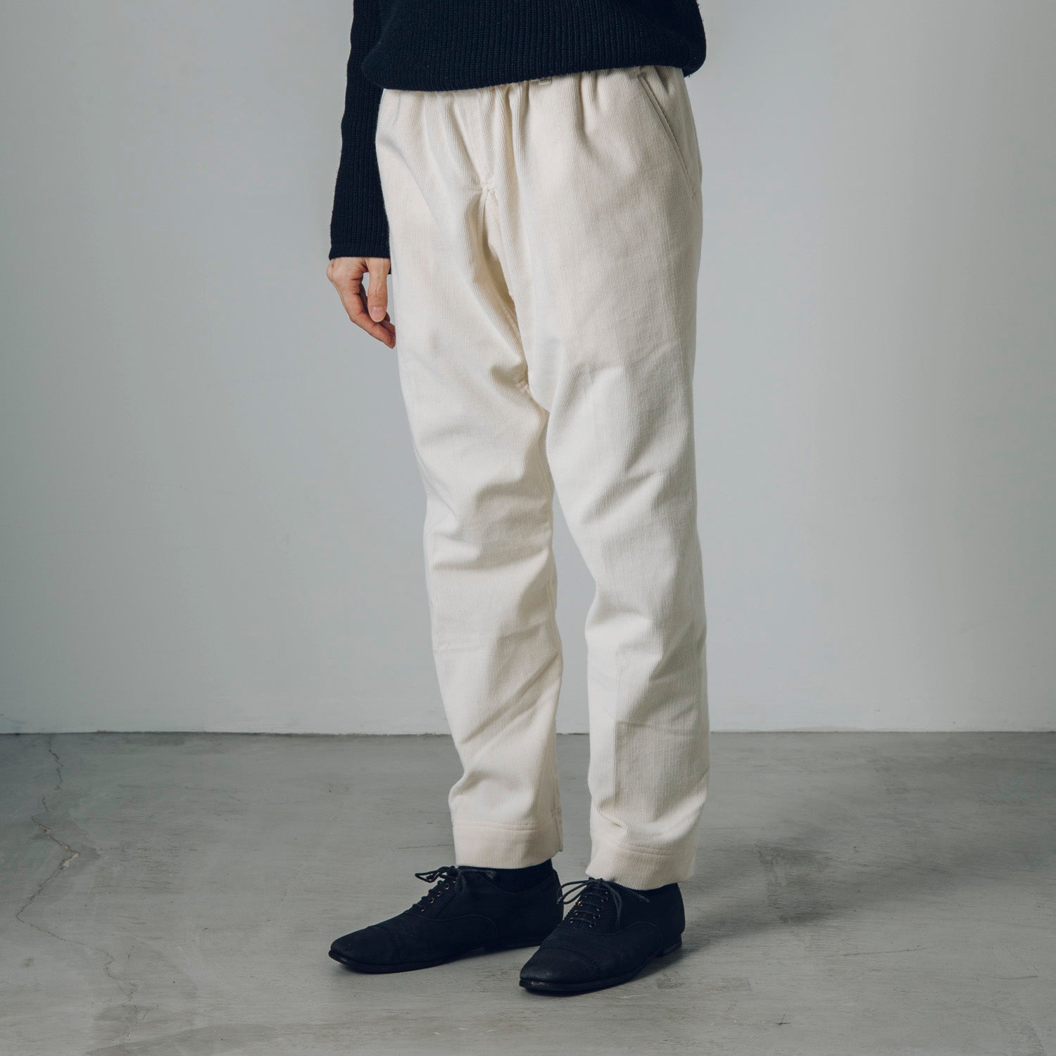 [Tatsuke] Organic cotton/corduroy/white