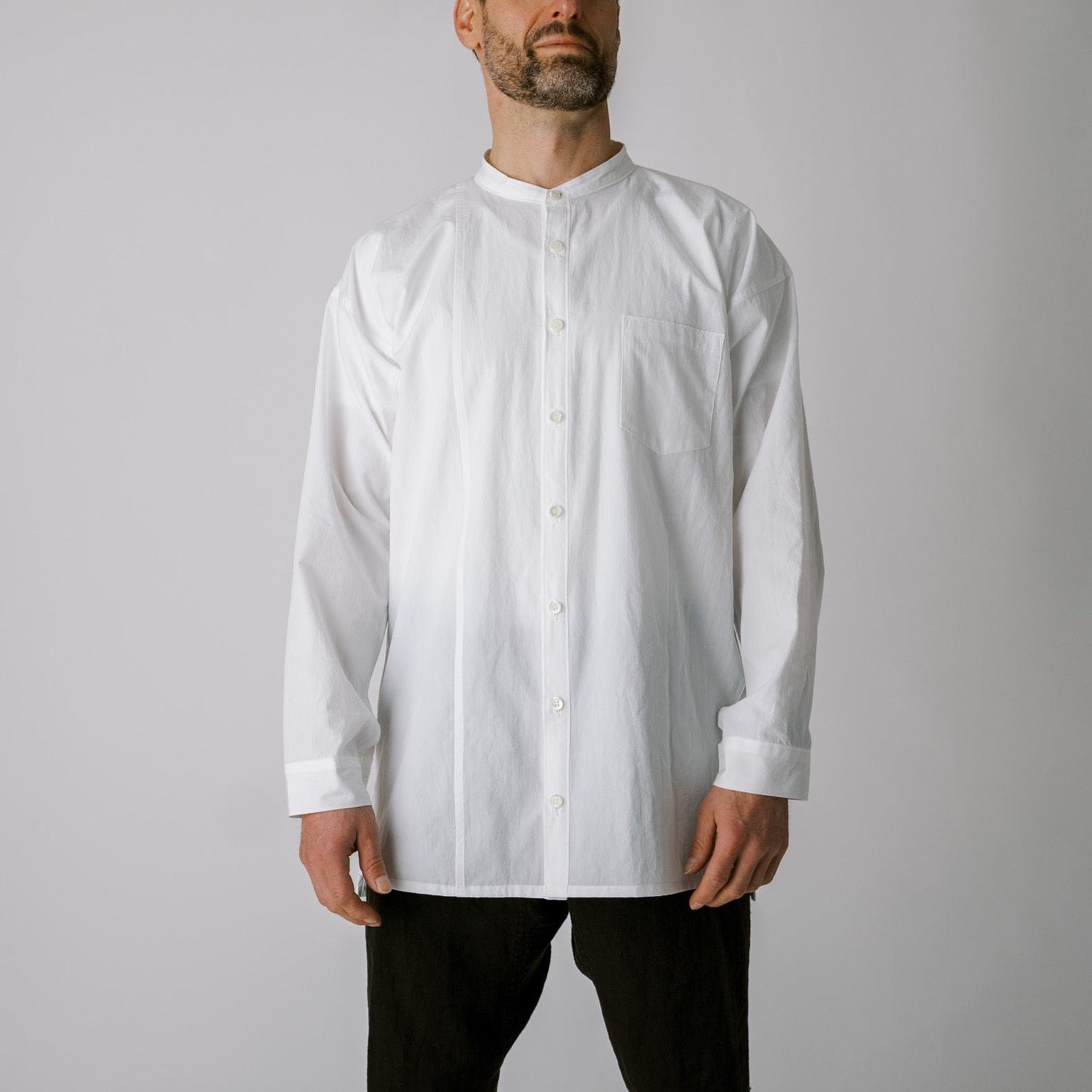 [Echizen Shirt] Organic Cotton / White