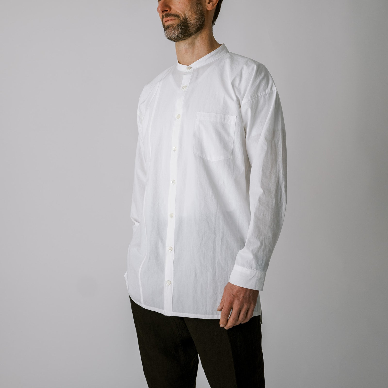 [Echizen Shirt] Organic Cotton / White