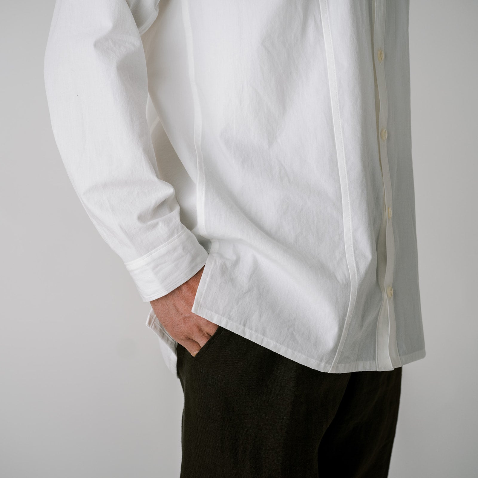 [Echizen Shirt] Organic Cotton / White