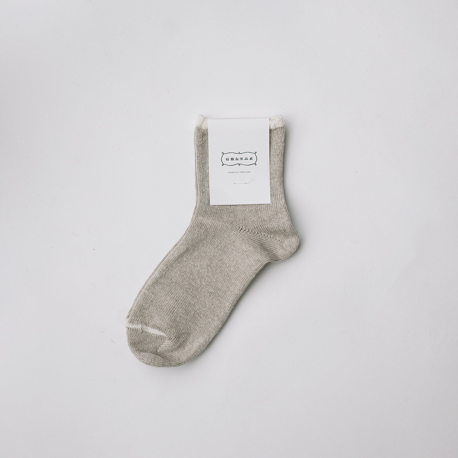 [Socks] Linen and ramie / 2 colors available