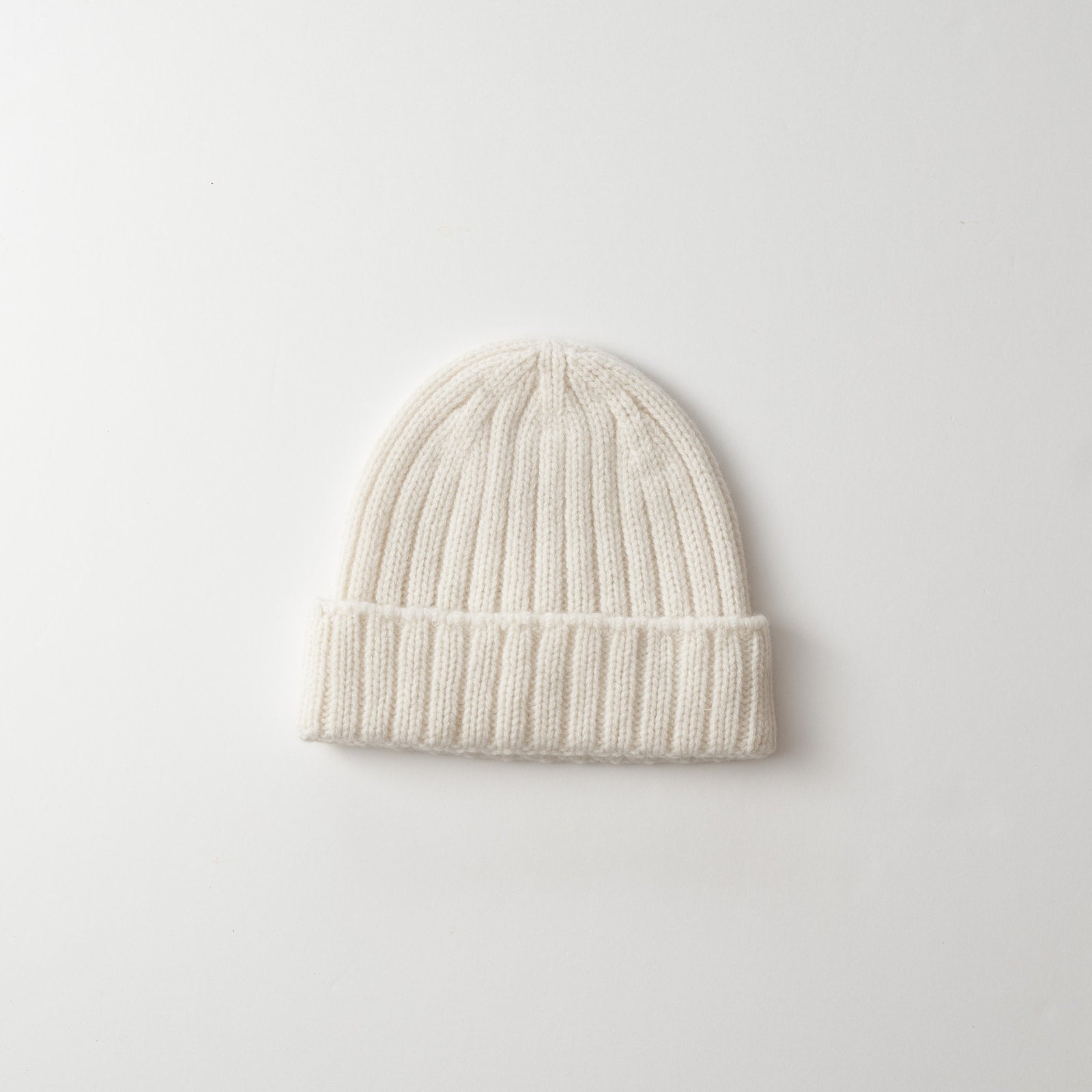 [Knitted hat] Wool (black merino) / 3 colors available