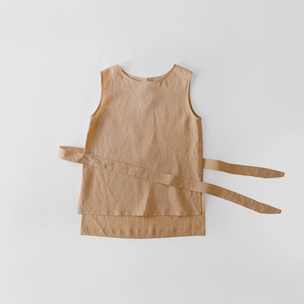 [Shirt] Linen/Orange Pink (Akaso)