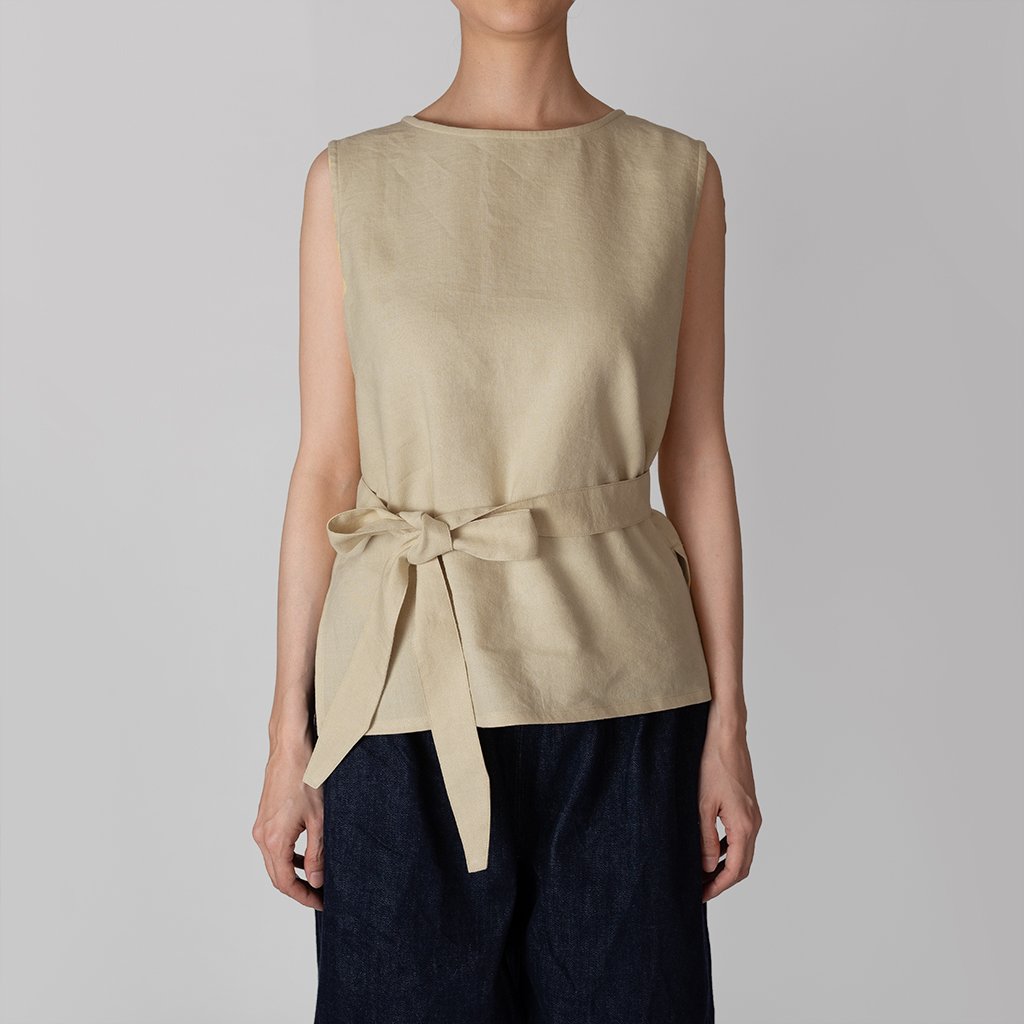 [Shirt] Linen/Plant-dyed (available in 3 colors)